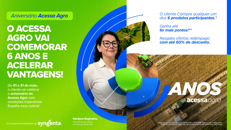 Acessa agro 6 anos