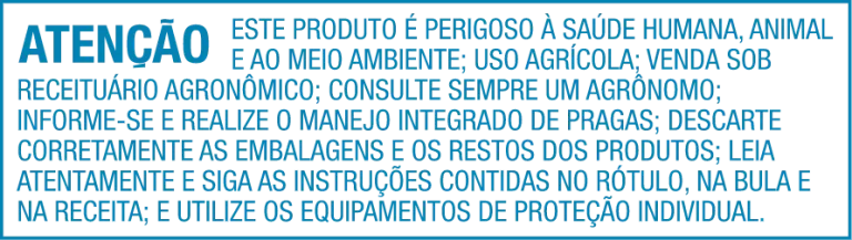 Selo com escrita na cor azul, sobre o produto Certano