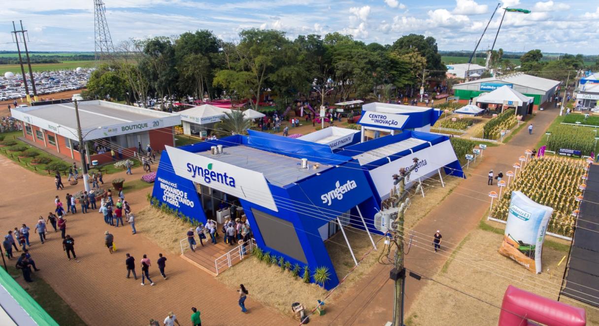 A Syngenta marca presença em mais uma edição da Tecnoshow Comigo levando um portfólio completo para os agricultores