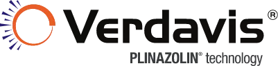Logo da Verdavis, inseticida acaricida para o controle de pragas da soja.